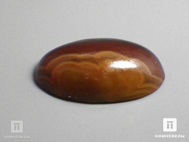 Агат. Агат, кабошон 1,8х1х0,5 см