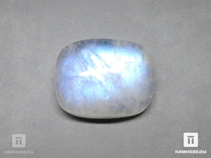 Лунный камень (адуляр), кабошон,  размер 1,8х1,5х0,7 см, 9-58/6, фото 3
