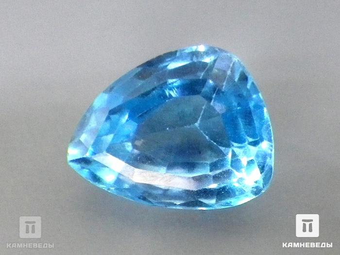 Топаз голубой, огранка 5,6 ct, 9-38/23, фото 3