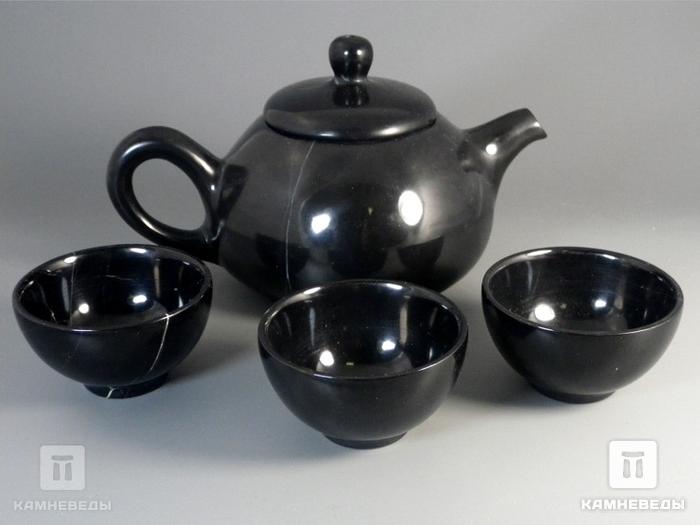 Чайный набор из лидита, 23-161, фото 3