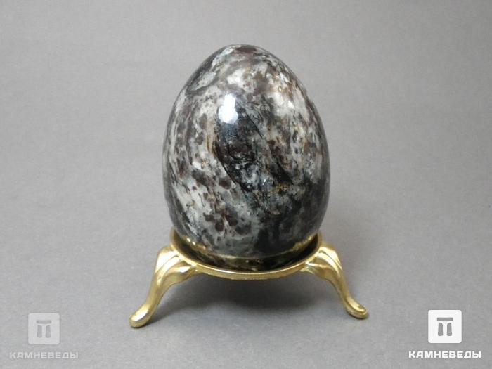 Яйцо из астрофиллита, эгирина и полевого шпата, 6х4,4 см, 22-61/3, фото 3