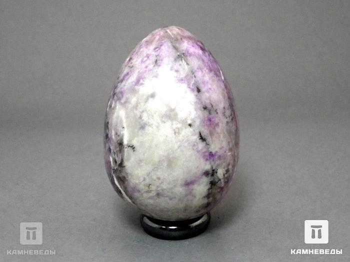 Яйцо из везувиана, родингита и гидрогроссуляра, 5,6х4 см, 22-73/2, фото 2
