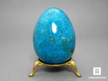 Хризоколла. Яйцо из хризоколлы, 6,9х5 см