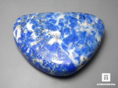 Лазурит. Лазурит, галька полированная 7х5х1,7 см