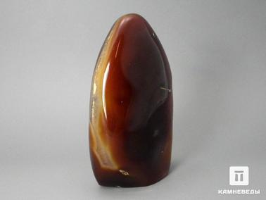 Сердолик. Сердолик (карнеол), полировка 10,7х6,7х3,4 см