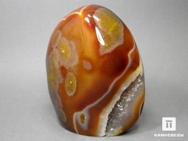 Сердолик. Сердолик, полировка 12,6х10,5х4,7 см