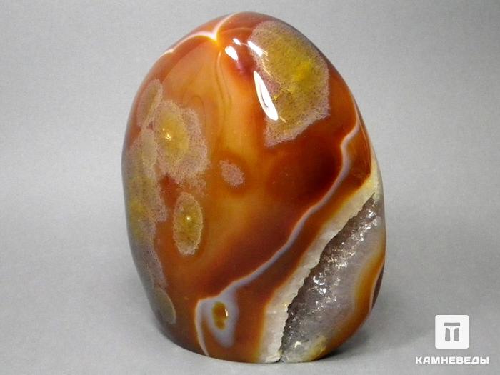 Сердолик, полировка 12,6х10,5х4,7 см, 11-56/11, фото 1