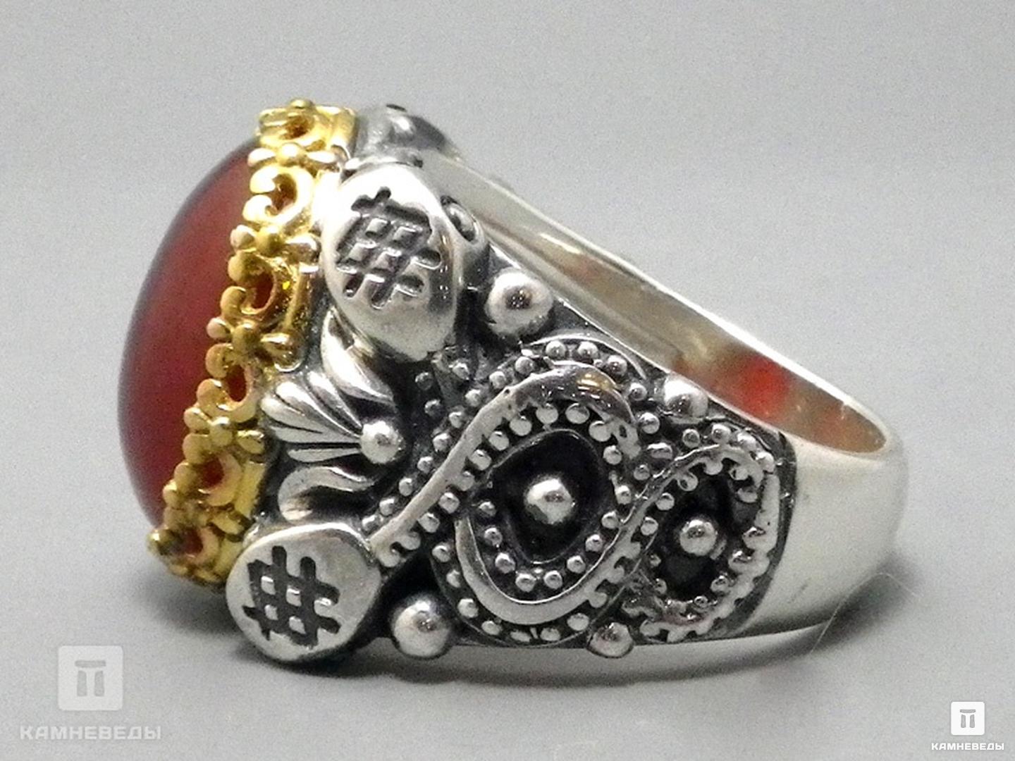 Перстень «Искуситель» с сердоликом, 44-78, фото 3