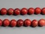 Бусины из красной яшмы (огранка), 39 шт. на нитке, 12 мм, 7-34/4, фото 1