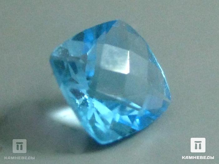 Топаз голубой, огранка 5х5х3,5 мм (0,7 ct), 9-38/35, фото 5