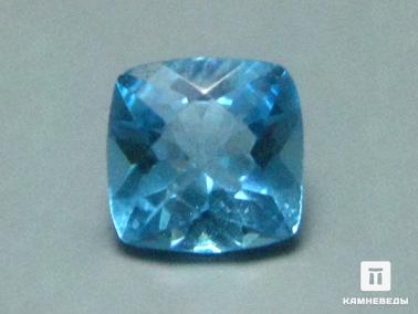 Топаз. Топаз голубой, огранка 5х5х3,5 мм (0,7 ct)