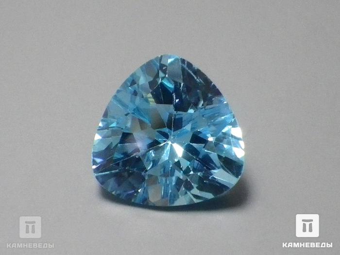 Топаз голубой, огранка 7,4 ct, 9-38/36, фото 2