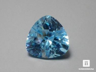 Топаз. Топаз голубой, огранка 7,4 ct