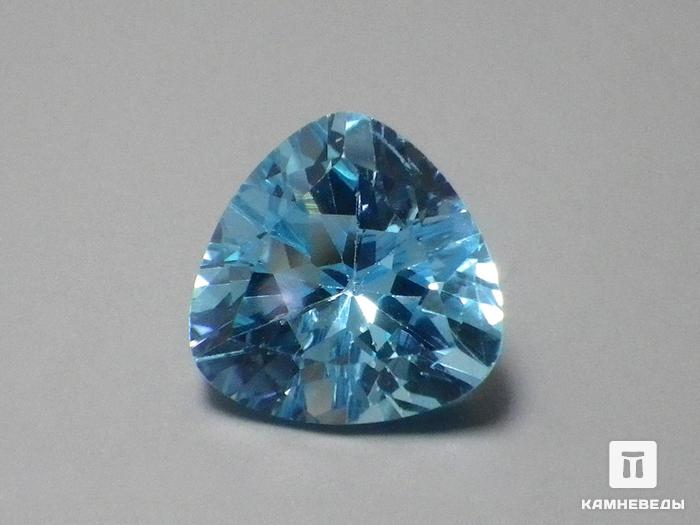 Топаз голубой, огранка 7,4 ct, 9-38/36, фото 1