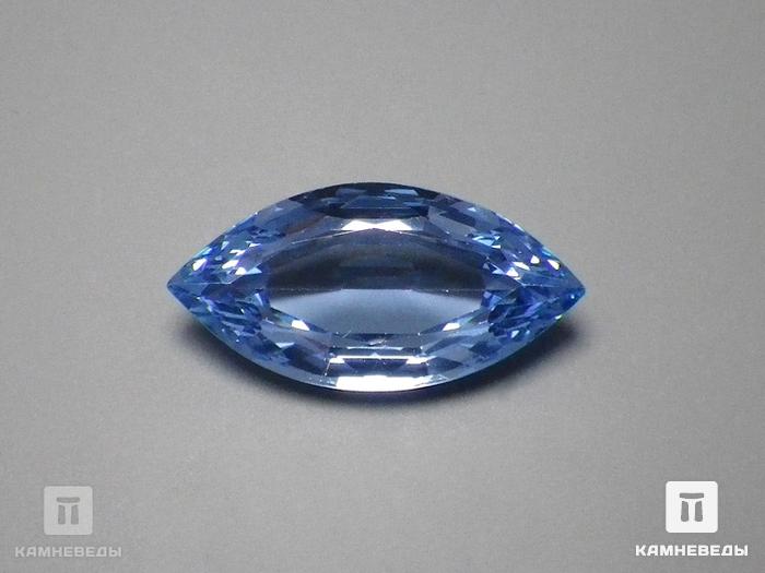 Топаз голубой, огранка 8,4 ct, 9-38/37, фото 2