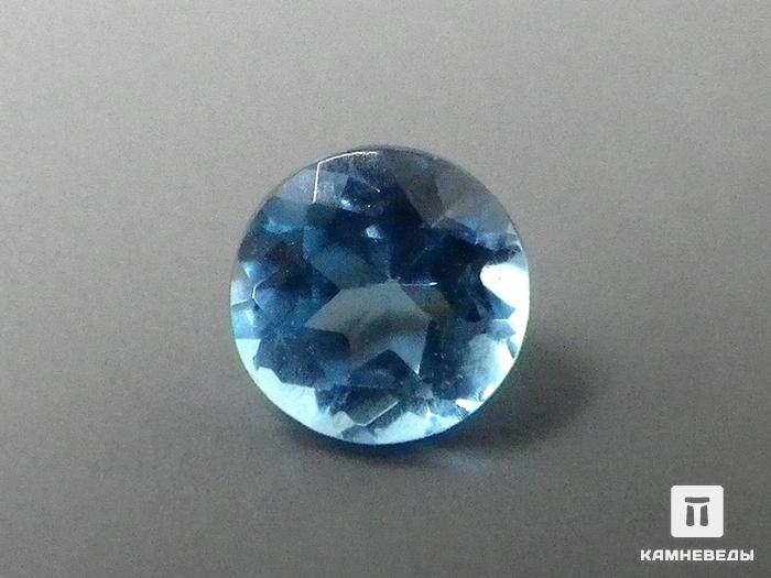 Топаз голубой, огранка 0,25 ct, 9-38/50, фото 1