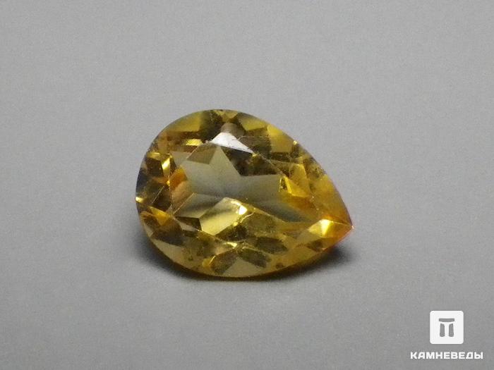 Цитрин, огранка 1 ct, 9-39/8, фото 1