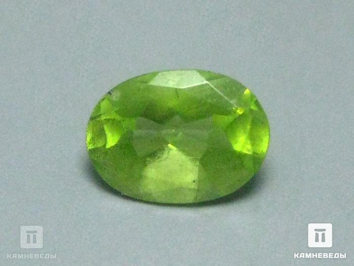 Хризолит (оливин), огранка 7х5х3,5 мм (0,82 ct), 9-8/3, фото 3