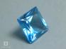 Топаз голубой, огранка 0,8 ct, размер 5х5х3,5 мм, 9-38/55, фото 5