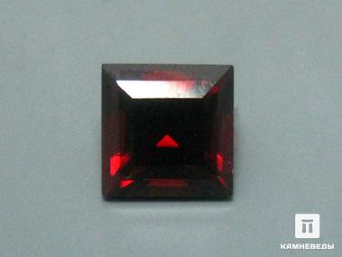 Гранат. Гранат (спессартин), огранка 6х6х4 мм (1,4 ct)