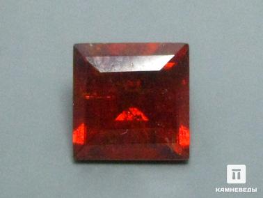 Гранат. Гранат (спессартин), огранка 6х6х3,5 мм (1,4 ct)