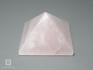 Пирамида из розового кварца, 4х4х2,5 см, 20-14/4, фото 2