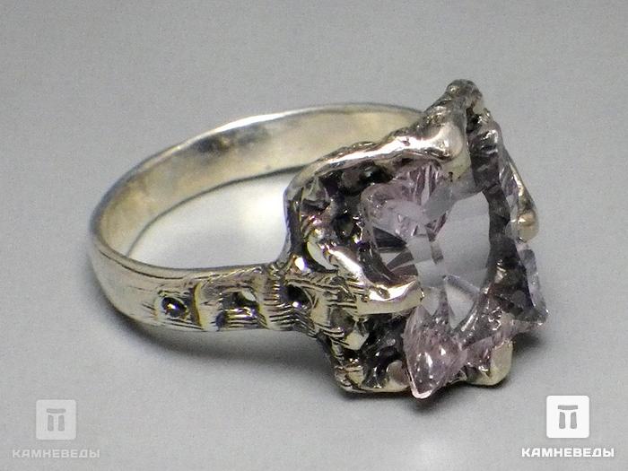 Комплект с аметистом, кольцо и серьги, 45-42/4, фото 5