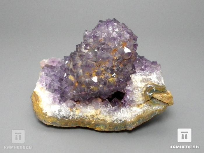 Друза сталактитовидного аметиста, 6,4х4,8х4,6 см, 10-167/38, фото 2