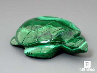 Малахит. Черепаха из малахита, 6х4,5х1,5 см