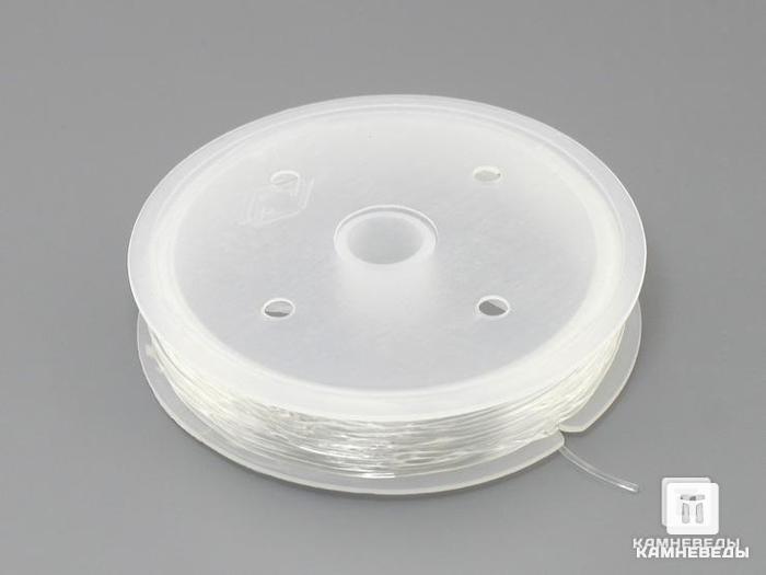 Фурнитура резинка силиконовая для создания украшений, диаметр 0,8 мм, 14-11, фото 1