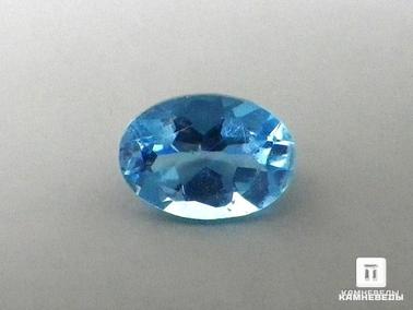 Топаз. Топаз голубой, огранка 7х5х3 мм (0,95 ct)