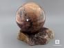 Шар из халцедона на подставке, 147 мм, 21-186/3, фото 1