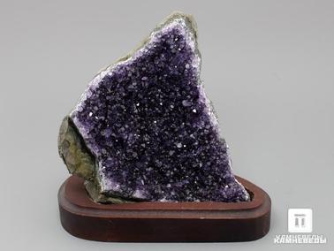 Аметист. Аметист, друза на подставке