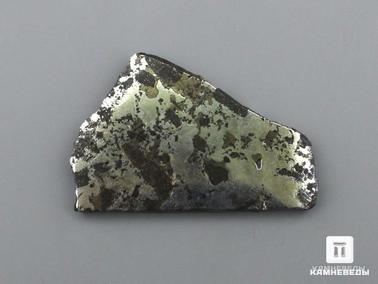 Метеориты. Метеорит Маслянино, пластина 4,1х2,7х0,3 см