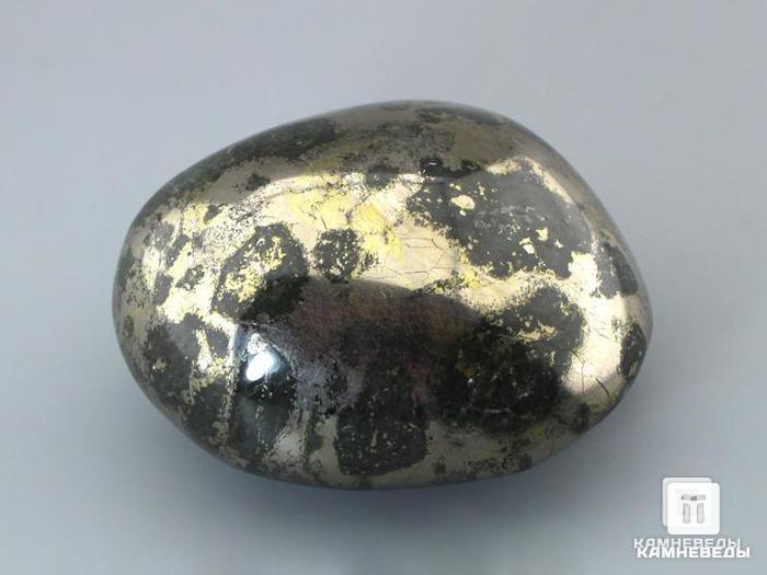 Пентландит, галька полированная 6,4х5,4х3,5 см, 12-205/1, фото 2