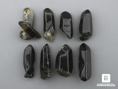 Дымчатый кварц, Раухтопаз. Раухтопаз (дымчатый кварц), полированный кристалл 2-3 см