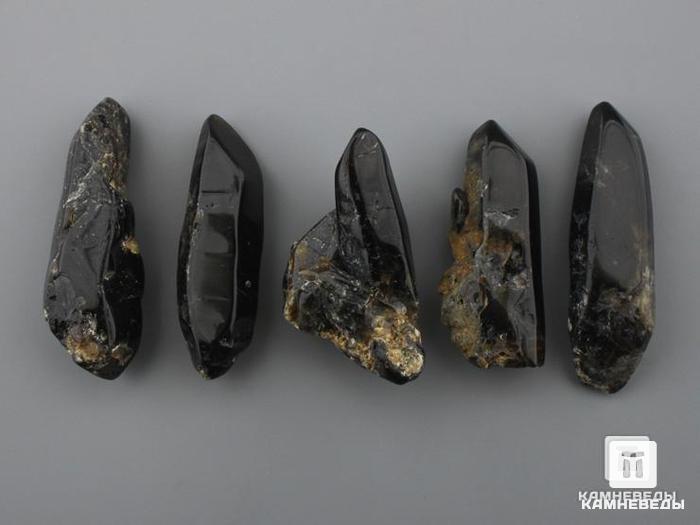 Раухтопаз (дымчатый кварц), полированный кристалл 4-5 см, 12-98/5, фото 1