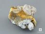 Горный хрусталь (кварц), кристаллы на мраморе, 10-232/17, фото 2