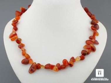 Сердолик. Бусы из сердолика