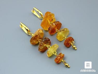 Янтарь. Серьги из янтаря