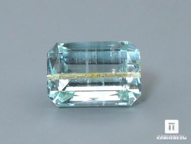 Аквамарин (голубой берилл). Аквамарин, огранка 6,85 ct