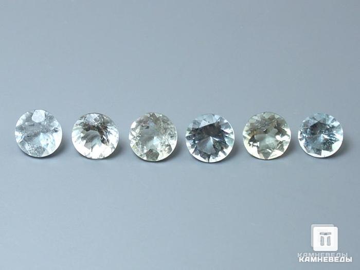 Берилл, огранка 6х4 мм (0,70 ct), 9-40/75, фото 2