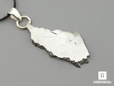 Метеориты. Кулон из метеорита Чинге, 5х1,8х0,2 см