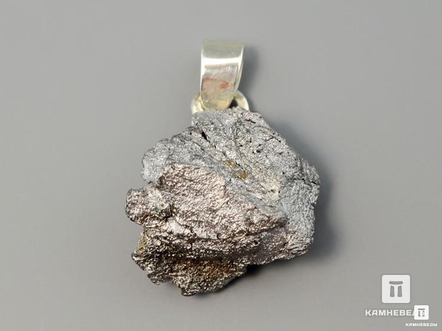 Кулон из метеорита Сихотэ-Алинь, осколок 2,3х2,1х1,7 см, 40-79/35, фото 2