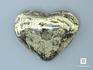 Сердце из пирита, 8х6,5х2,9 см, 23-189, фото 2