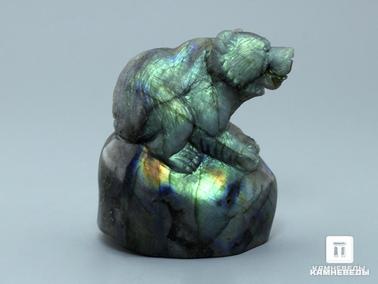 Лабрадор. Медведь из лабрадора, 6,9х5,8х3,8 см