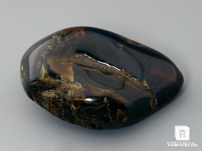 Голубой янтарь, полированный 7х4,2х3 см, 11-109, фото 2