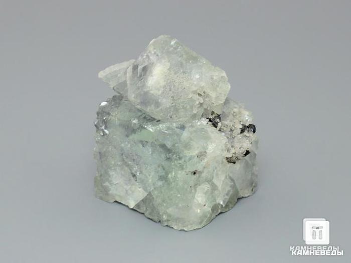 Флюорит, сросток кристаллов 3,8х2,7х2,5 см, 10-222/19, фото 2