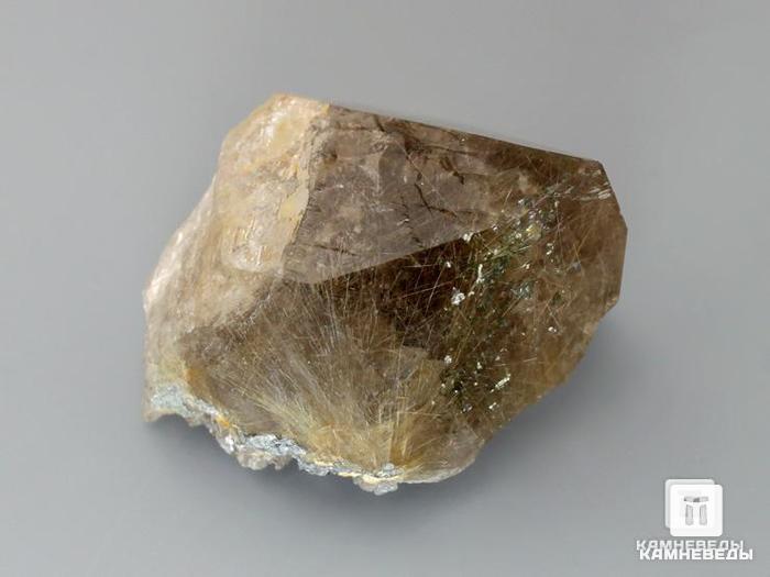 Кварц-волосатик, кристалл 4,3х4х2,2 см, 10-330/5, фото 1