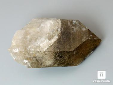 Волосатик. Кварц-волосатик, кристалл 4,3х2,8х1,4 см
